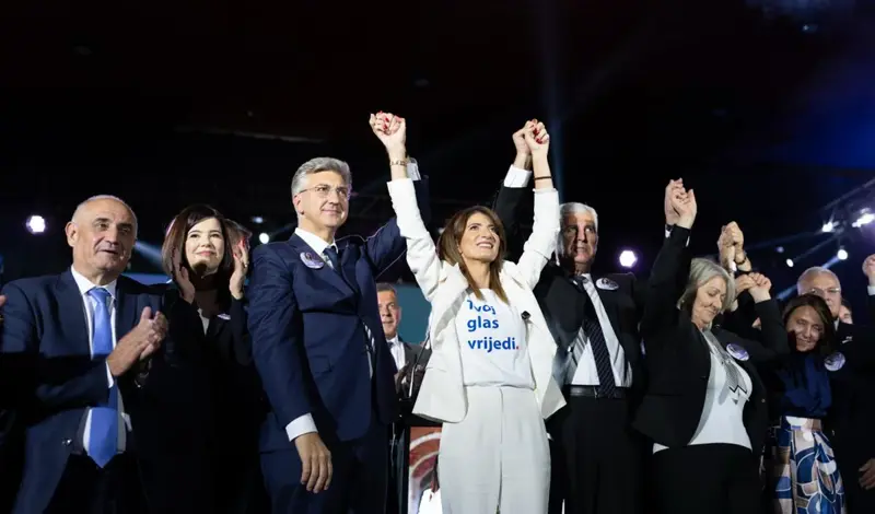 I stolni grad dao podršku Darijani Filipović! Plenković: 'Budimo mudri, ne bacajmo glasove na one koji rade protiv interesa Hrvata'