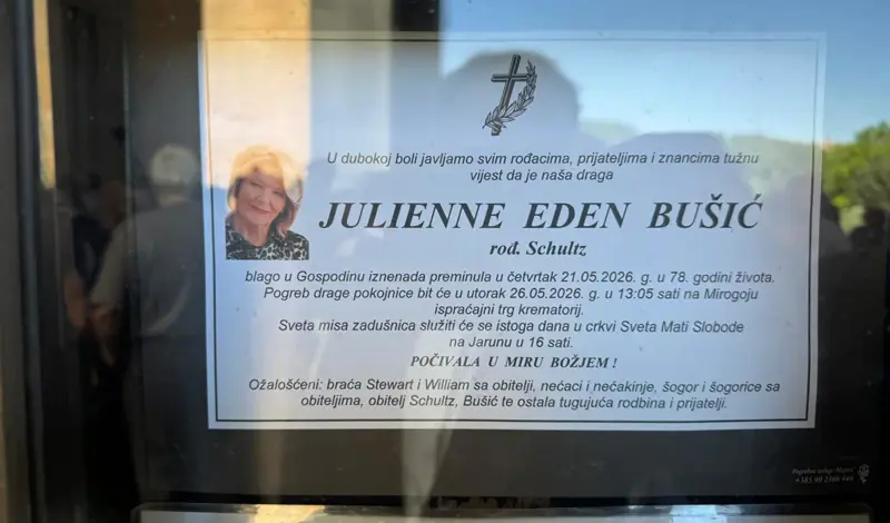 FOTO/VIDEO Heroina Julienne Eden Bušić ispraćena na posljednji počinak