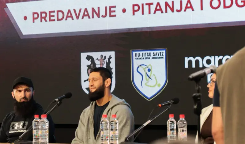 FOTO: GRUĐANIN TRENIRAO S UFC ZVIJEZDOM KHAMZATOM CHIMAEVIM