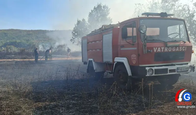 Grudski vatrogasci spasili kuću u Drinovcima FOTO