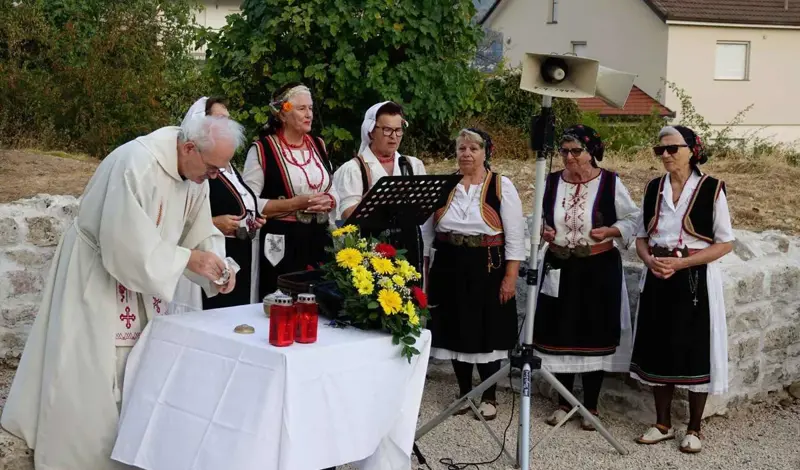 FOTO: Služena tradicionalna sveta misa na ostacima bazilike u Cimu