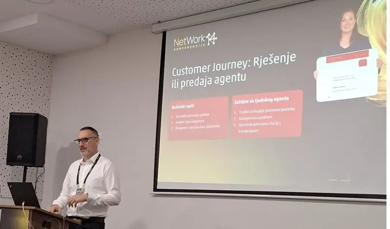 NETWORK 14 u Neumu: HT Eronet predstavio iskustva primjene umjetne inteligencije u korisničkoj podršci