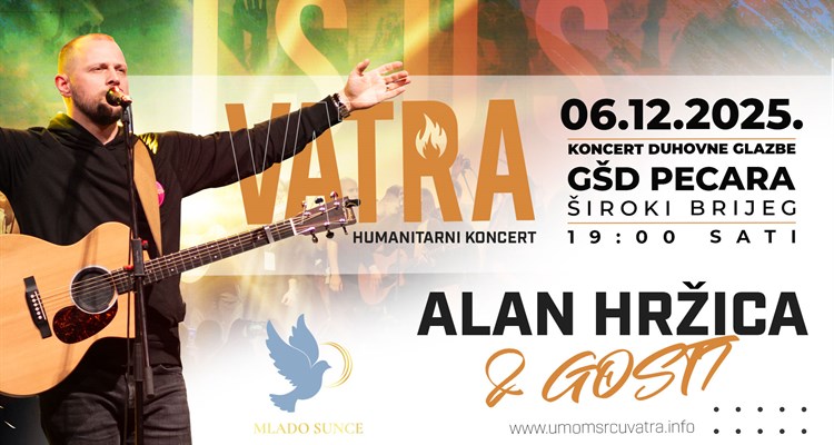 ULAZ NA KONCERT ''VATRA'' BESPLATAN: Saznajte više o preuzimanju ulaznica za koncert