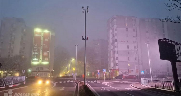 U Mostaru zrak vrlo zagađen