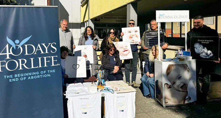 U Mostaru započela korizmena kampanja ''40 dana za život''