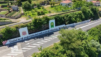 Ljubo Pravdić naredio uklanjanje grafita u čast Herceg Bosne i HVO-a