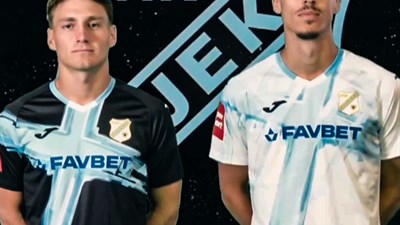 Rijeka predstavila nove dresove: 'Križ ostaje, jer prvak ne zaboravlja tko je'
