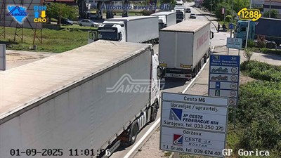 Kamiondžije blokirali teretne terminale na granicama