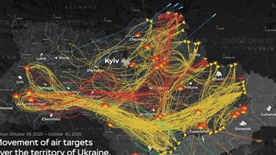 Jedan od najvećih napada na Ukrajinu dosad: 653 drona, 52 rakete
