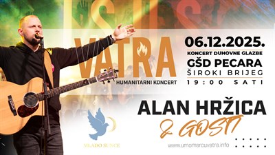 ULAZ NA KONCERT ''VATRA'' BESPLATAN: Saznajte više o preuzimanju ulaznica za koncert