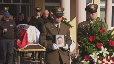 Pokopani hrvatski branitelji Stjepan Boni i Zvonimir Miljak