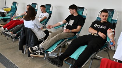 Ljubuški srednjoškolci darovali 54 doze krvi