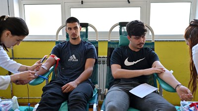 Učenici i djelatnici Srednje strukovne škole Široki Brijeg darovali 29 doza krvi