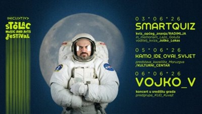 Vojko V dolazi u Stolac na SMART Fest 