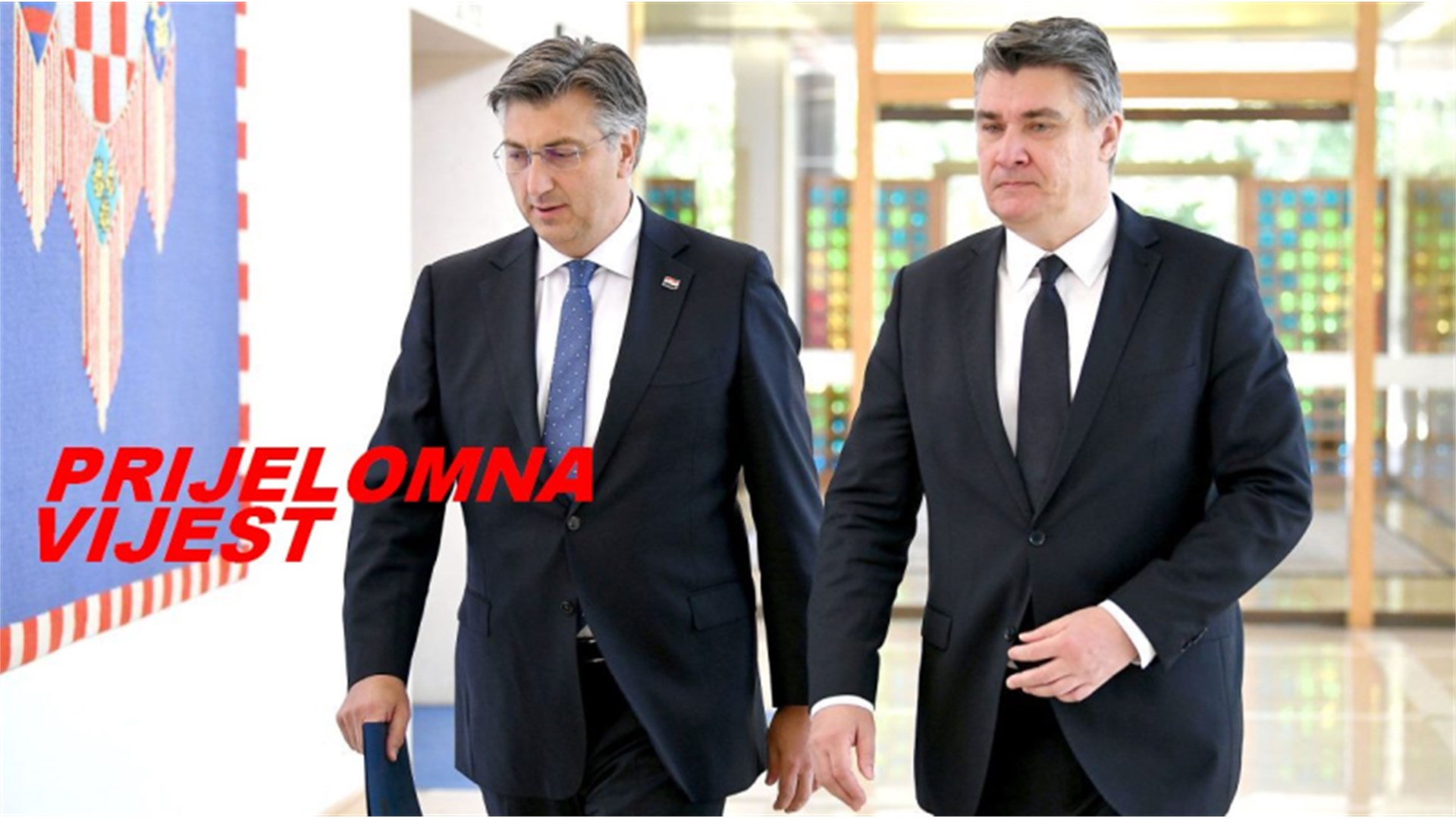 HRVATSKA OSTAJE BEZ PREDSJEDNIKA! MILANOVIĆ IDE NA IZBORE 