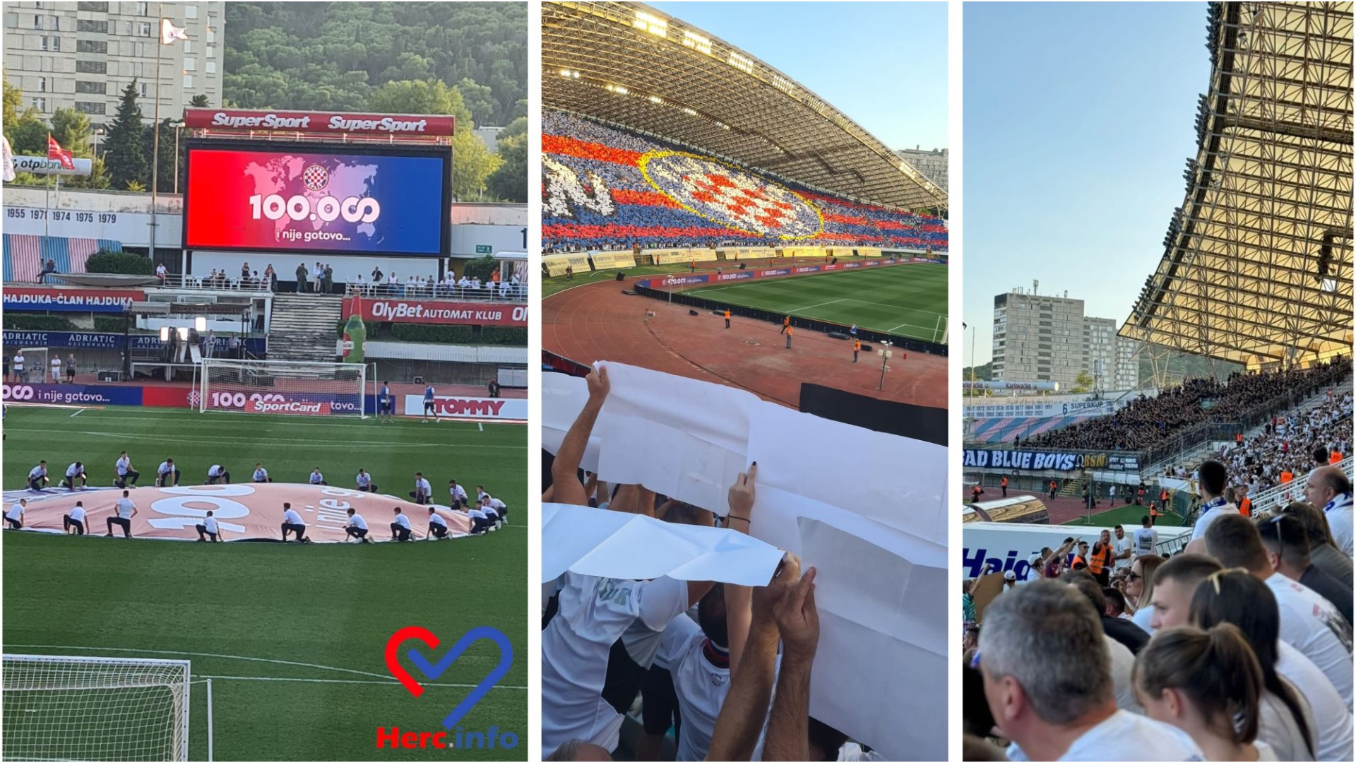 Dalmacija i Hercegovina na tribinama! Hajduk pobijedio! Sahiti: Navijači nisu normalni