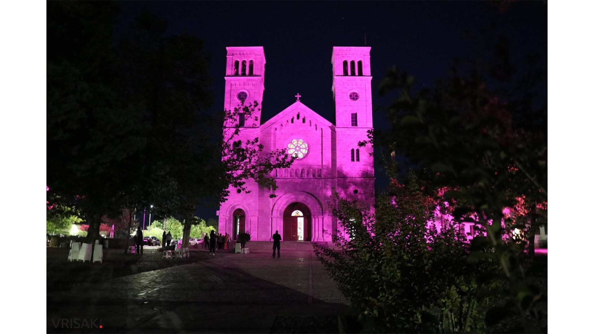 Crkva u Širokom Brijegu roza i ove godine
