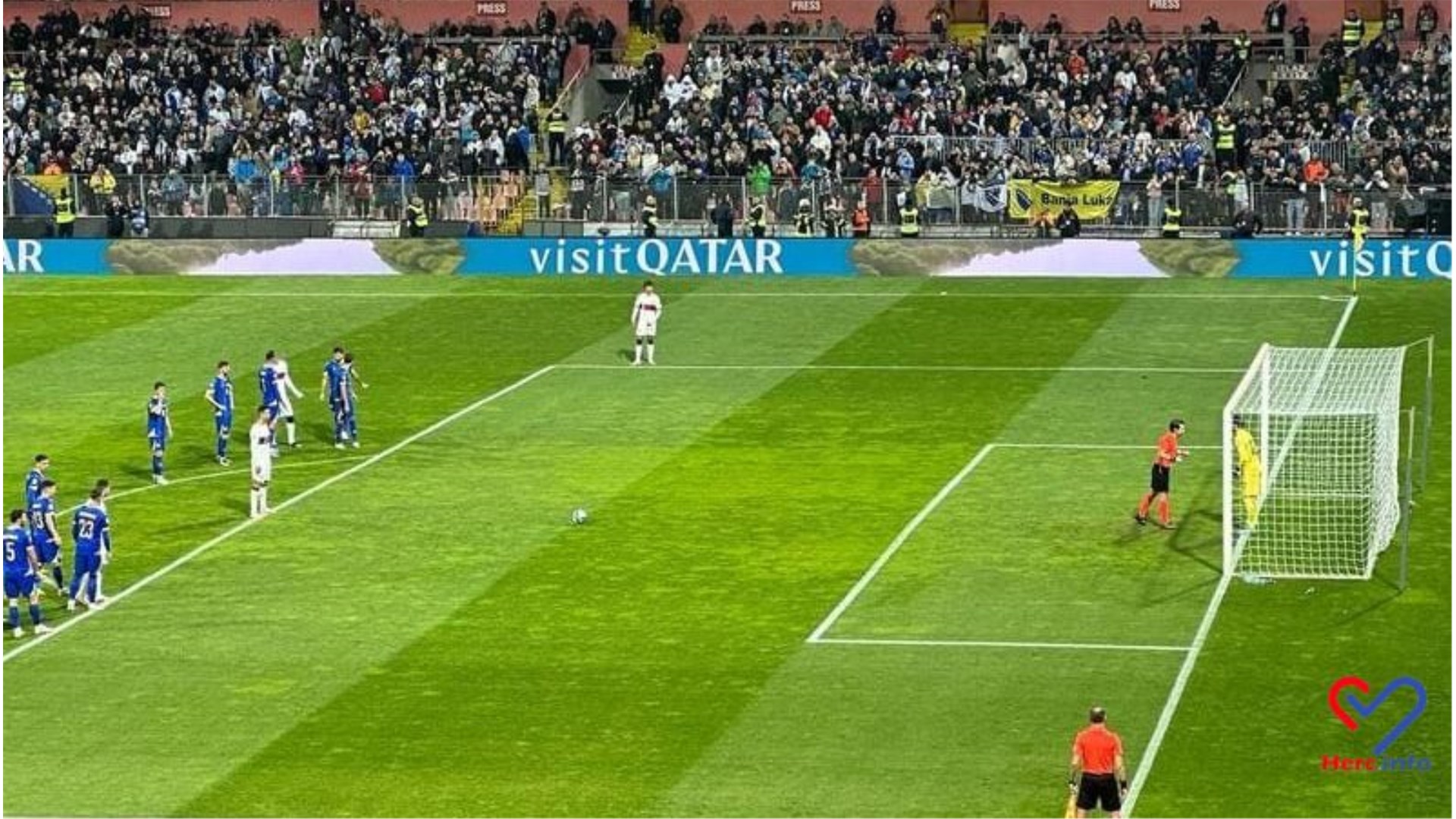 FOTO: Bili smo u Zenici! Ronalda došli gledati navijači, a i igrači BiH! Doktor igre pojačavao rekorde, stadion mu vikao 'siiuuu'