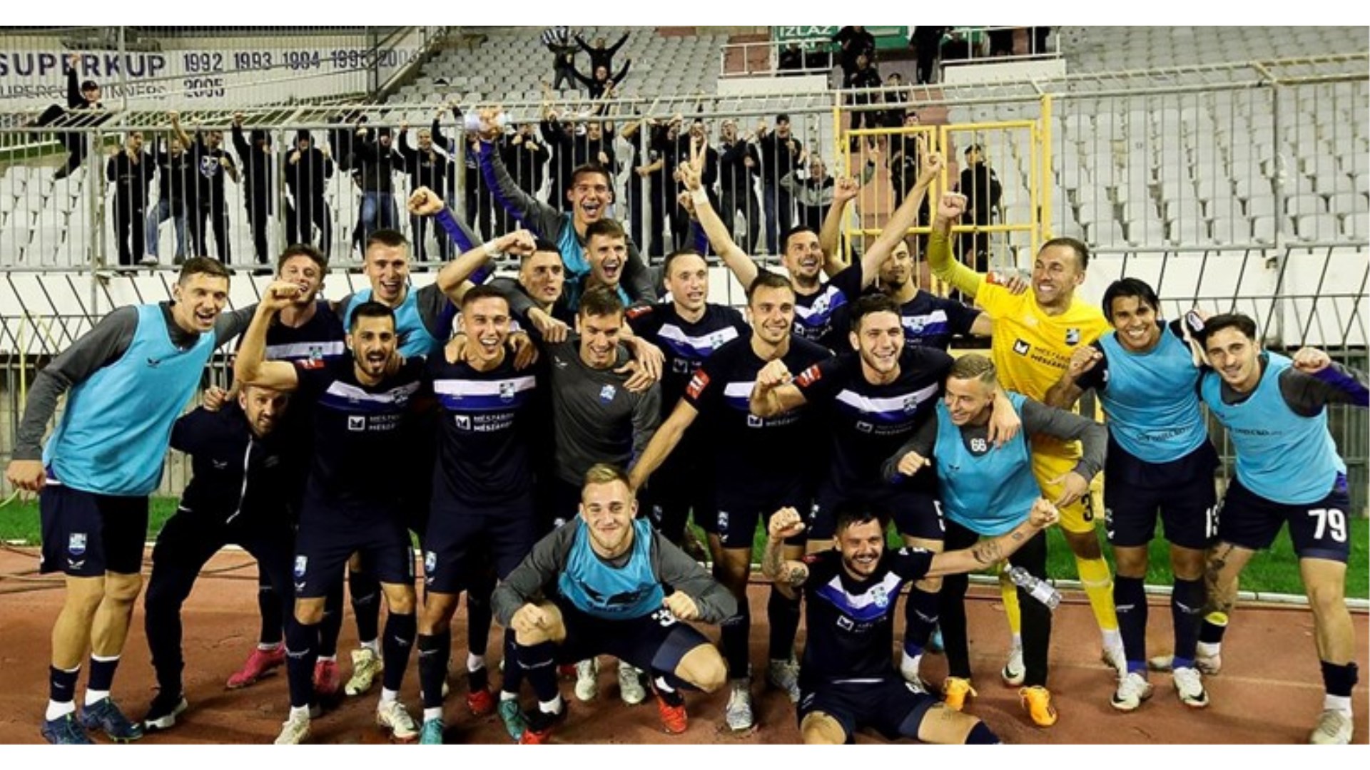 Osijek slavio na Poljudu! Torcida vikala: Leko, odlazi!