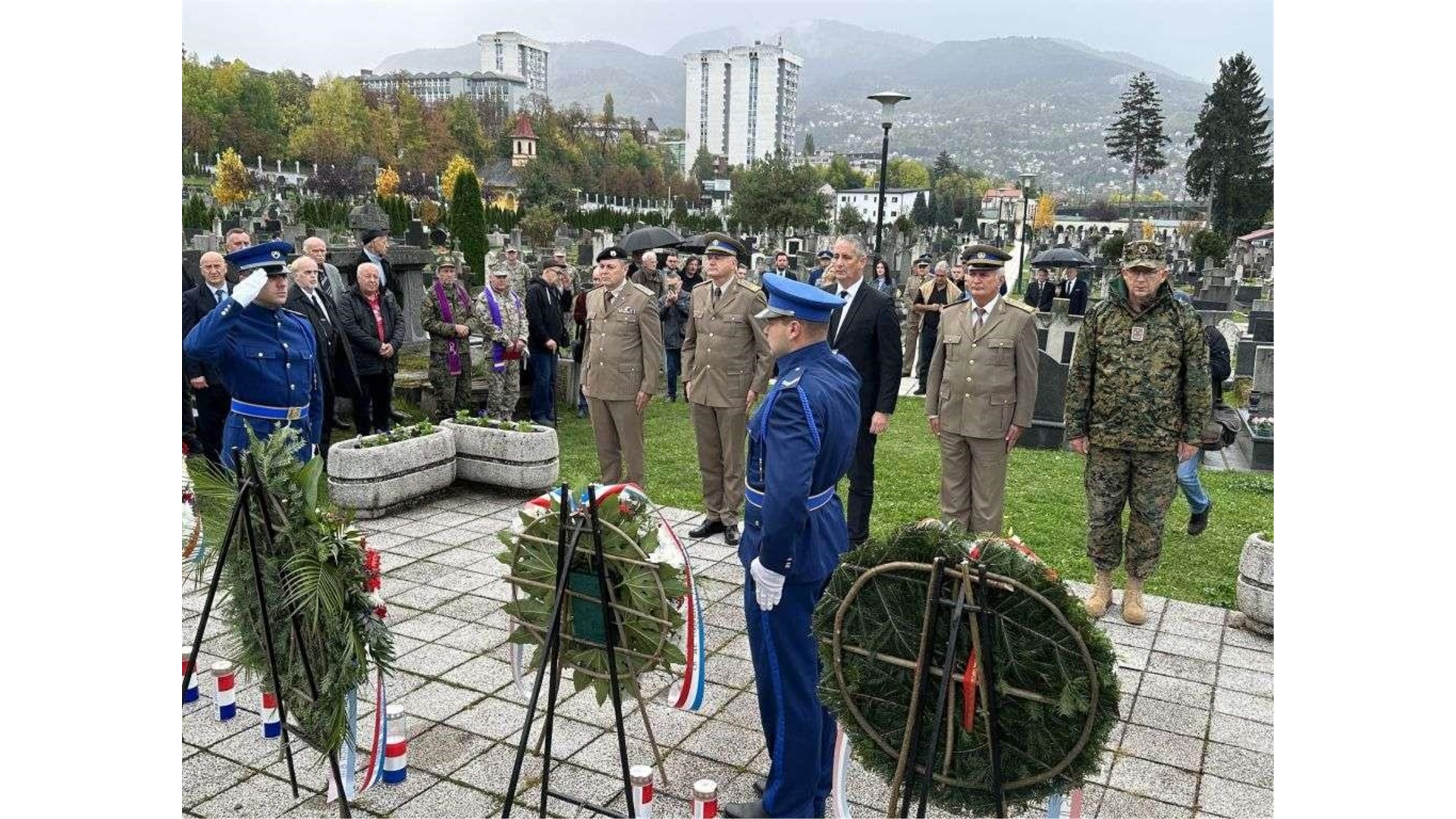 MO BiH - Obilježavanje blagdana Svih svetih i Dušnog dana započelo ceremonijom u Sarajevu