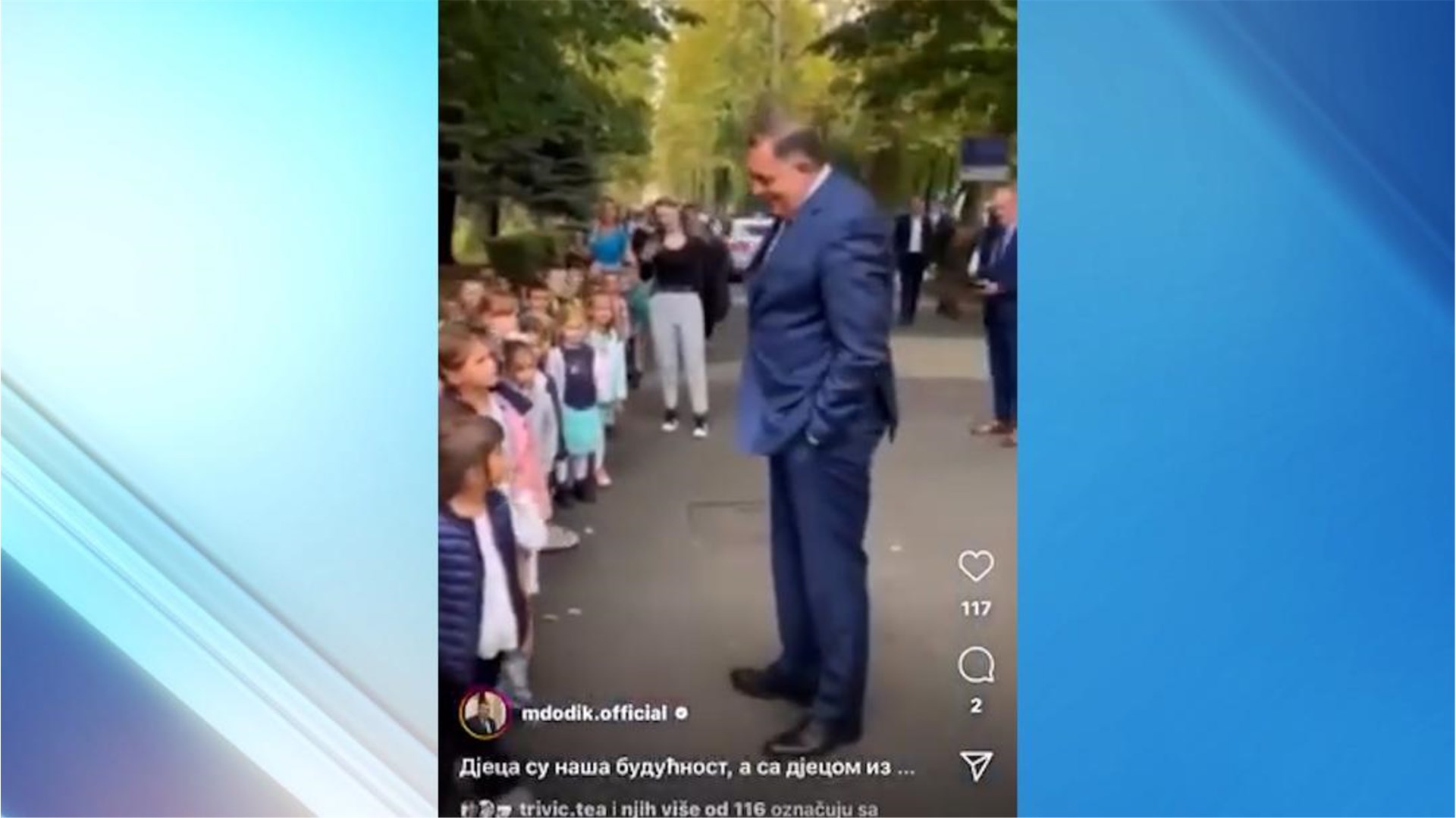 Djeca pitala Dodika: Đe si lopove? Zbunjena Cvijanović ih pitala idu li na fakultet
