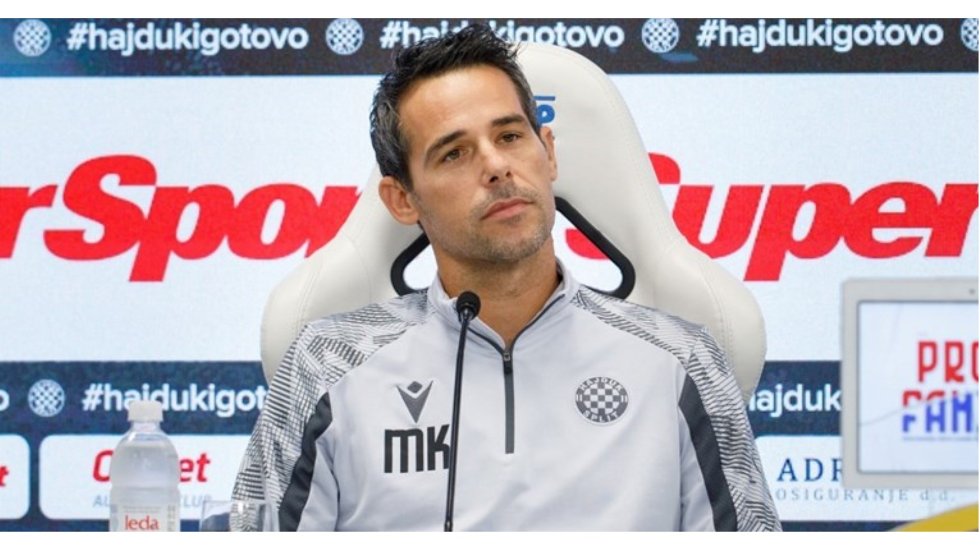 Karoglan: Bitno je da je Hajduk prvi, Dolčeka volim i ispričao sam mu se