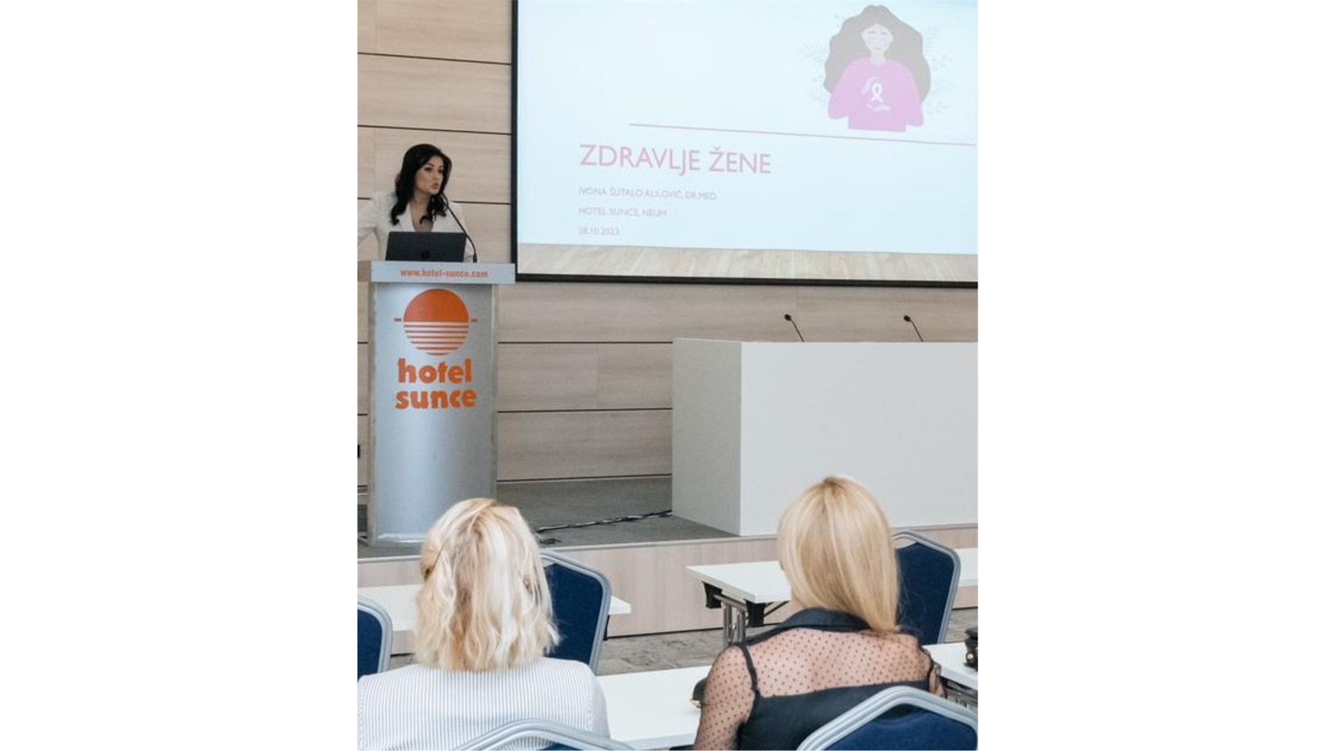 FOTO: U Neumu organizirano predavanje o zdravlju žena! Zdrave životne navike od ključne važnosti