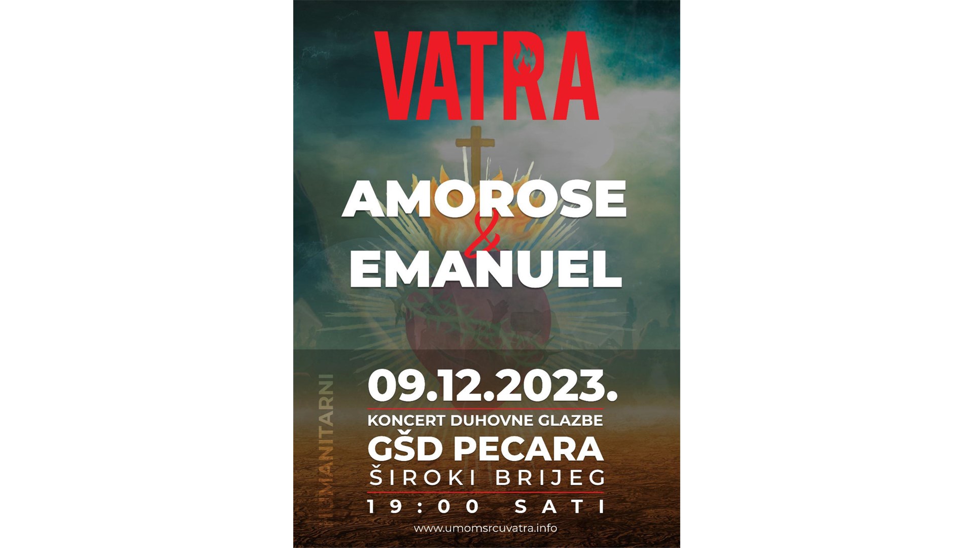 Humanitarni koncert 'Vatra' treću godinu zaredom na Pecari
