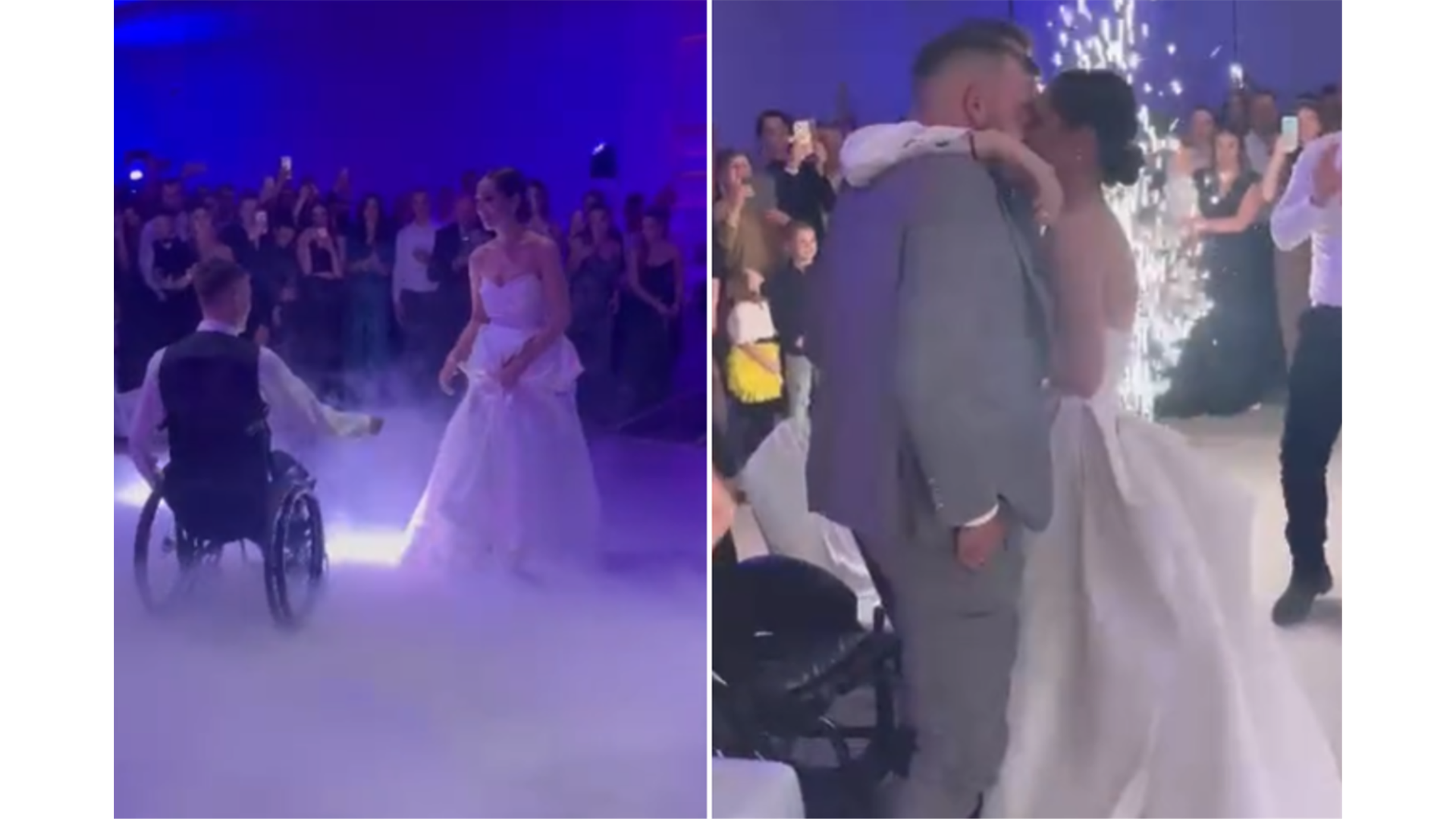 VIDEO: Kamen bi proplakao! Prijatelji ga podigli iz kolica pa on zaplesao sa svojom Lucom