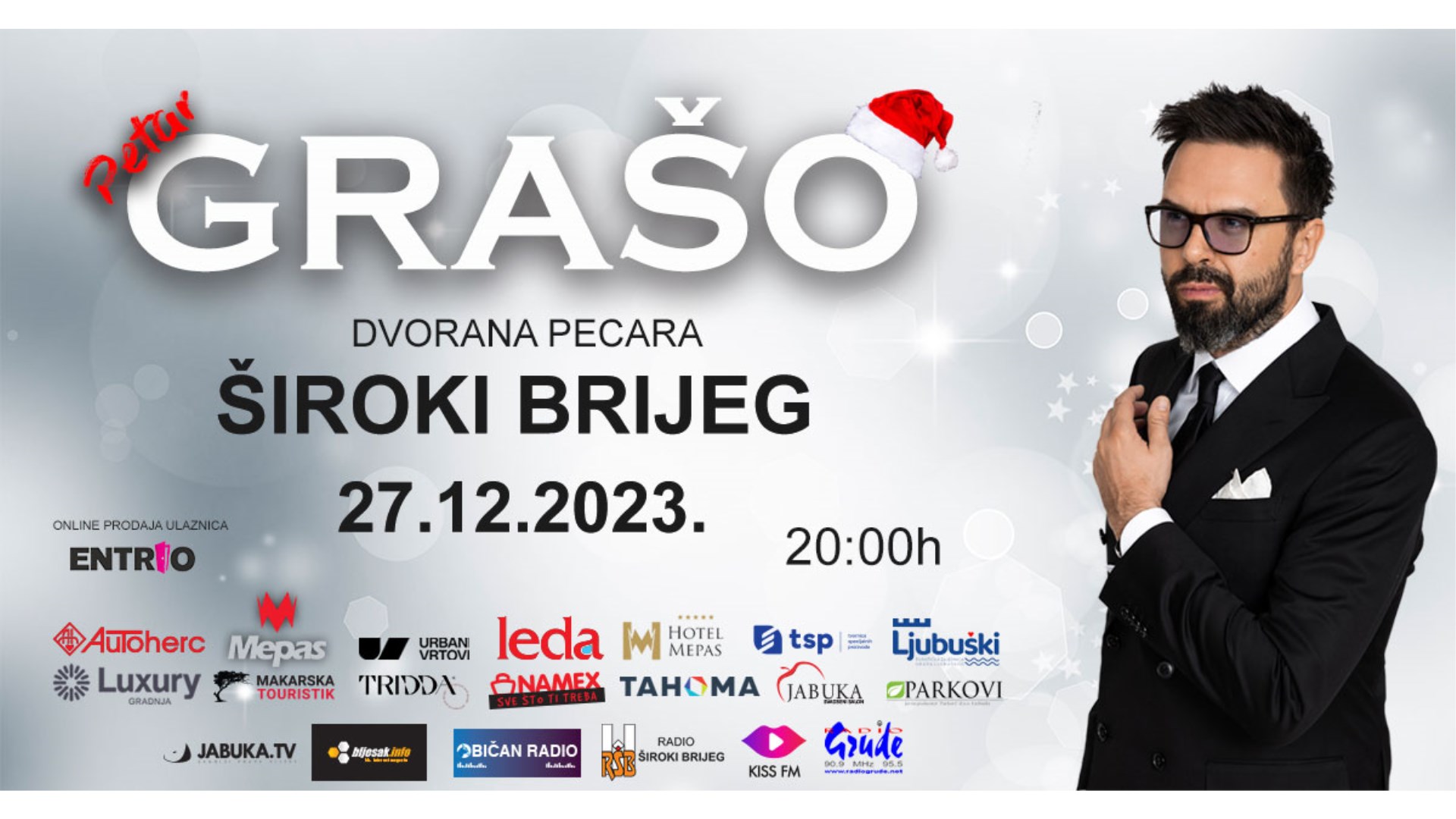 Bliži nam se spektakl Petra Graše u Širokom Brijegu 