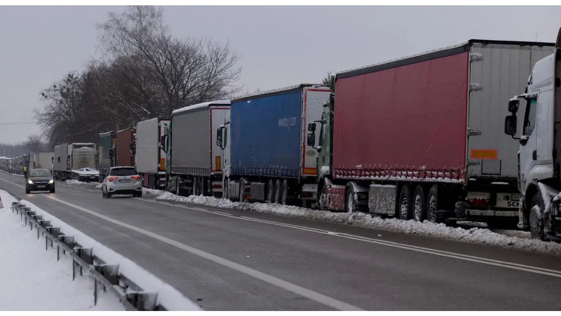Poljski vozači kamiona deblokirali ključni granični prijelaz 