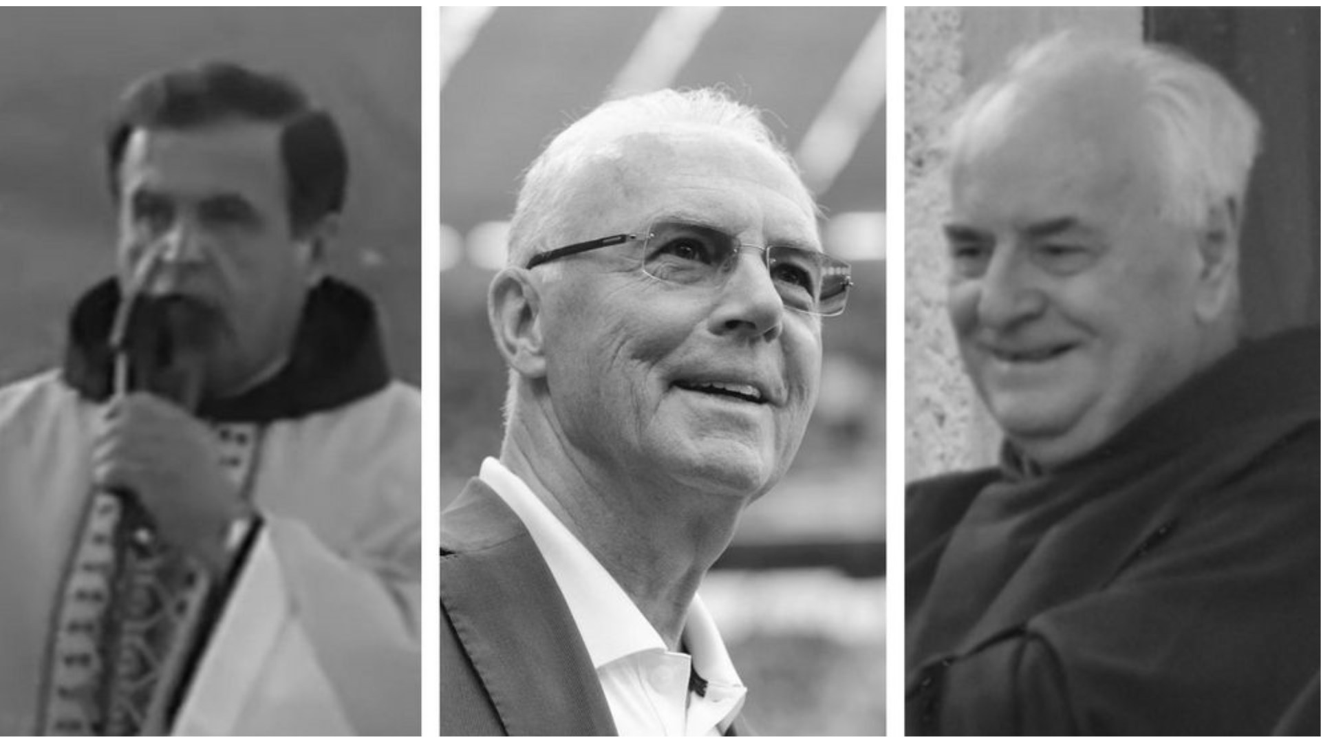 Fra Bernard Marić, fra Ljudevit Lasta i Franz Beckenbauer