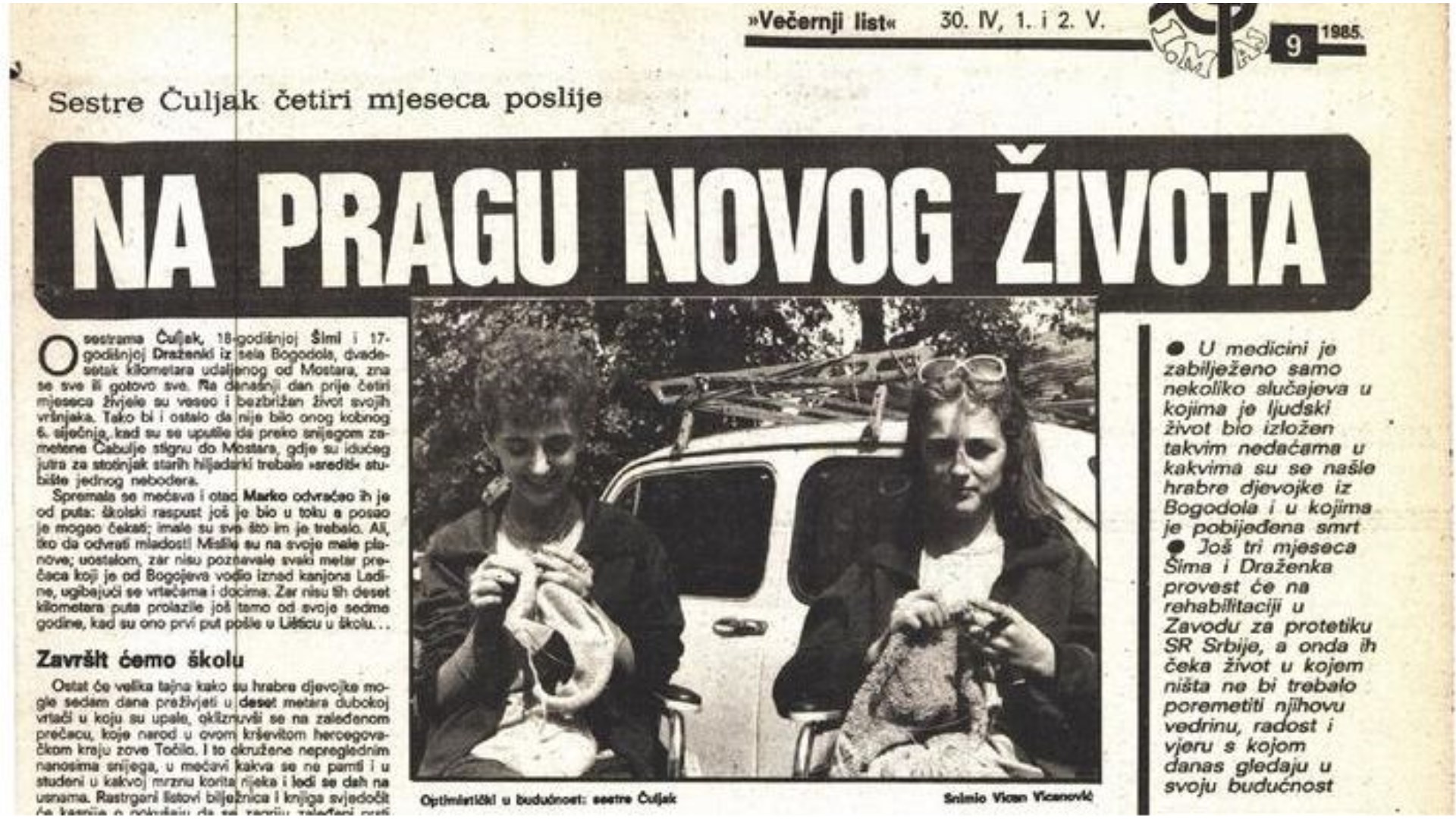 Sestre Čuljak u snijegu i ledu provele 168 sati bez sna! Preživjele su jednu od najgorih zima u Hercegovini