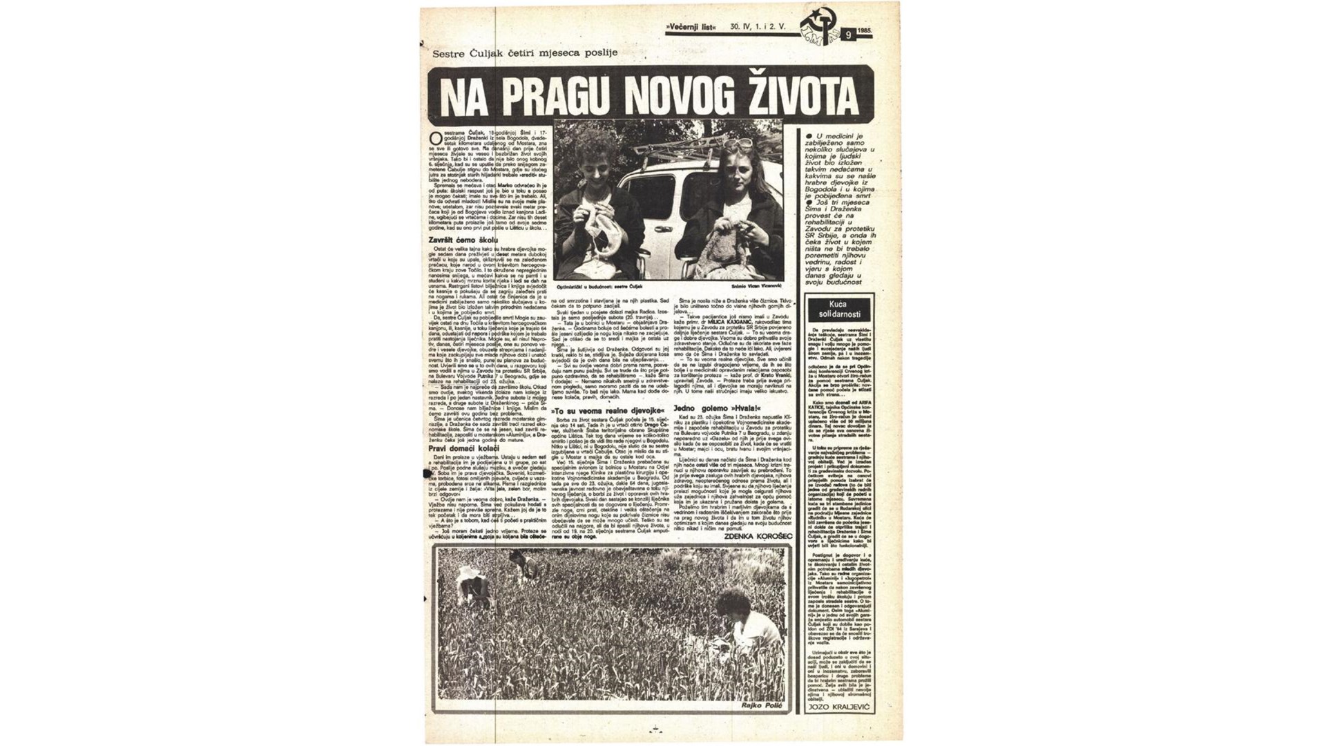 Sestre Čuljak u snijegu i ledu provele 168 sati bez sna! Preživjele su jednu od najgorih zima u Hercegovini
