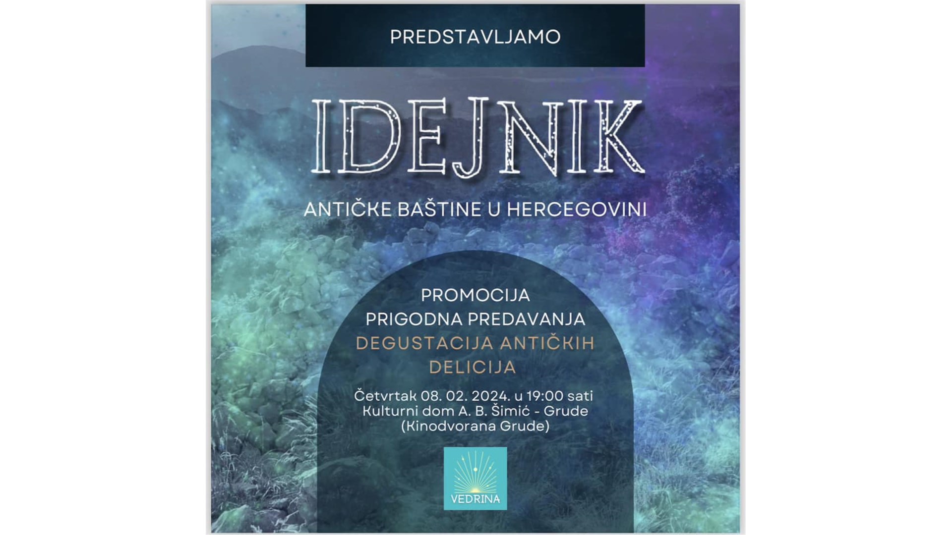 NAJAVA – U Grudama predstavljanje Idejnika antičke baštine u Hercegovini