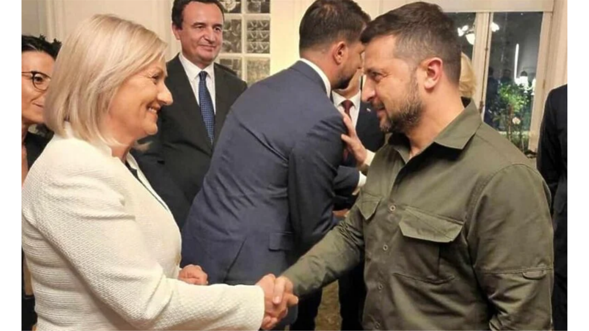 Zelenski zahvalio Borjani Krišto! Hvala vam što stojite uz Ukrajinu