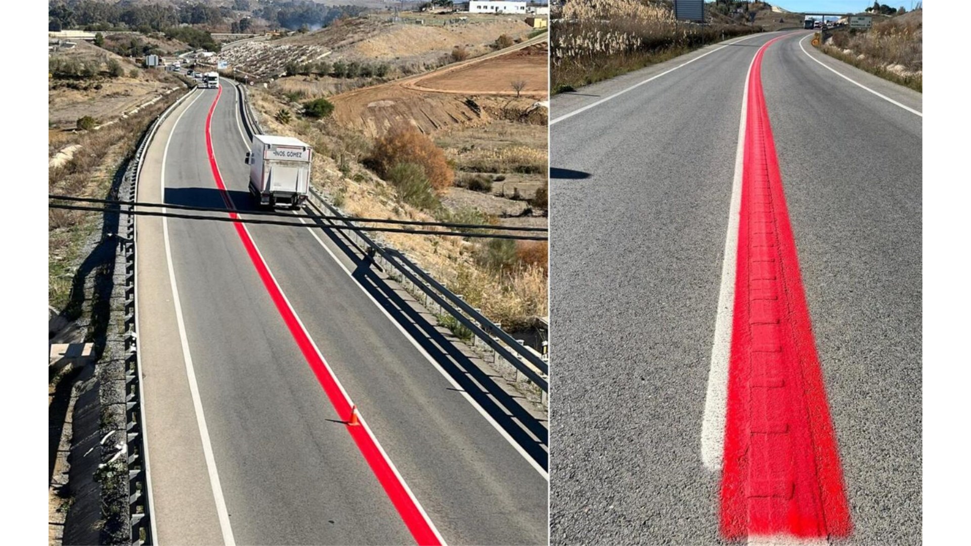 Na ceste stigla puna crvena linija, evo što to znači