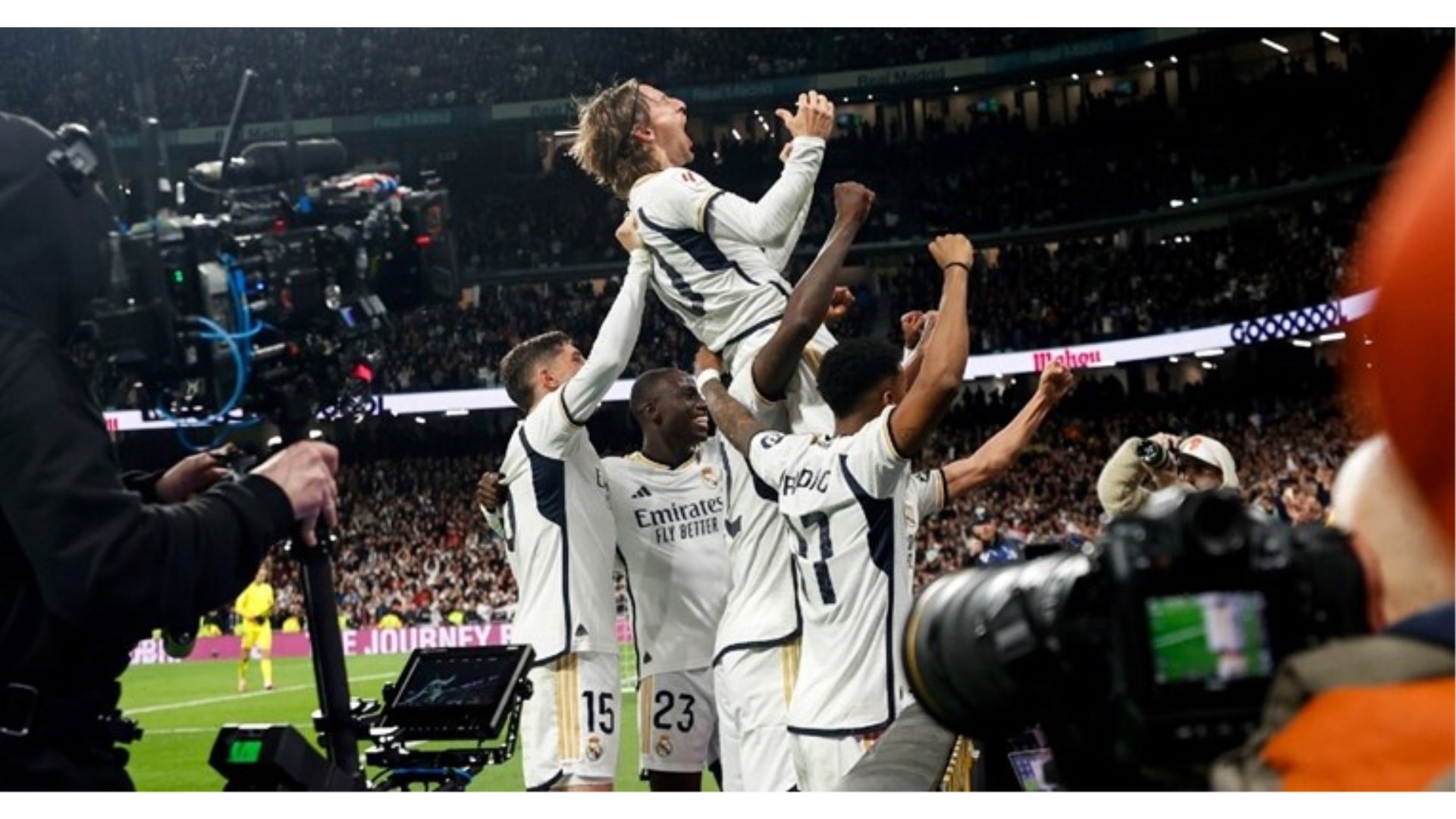 Real se mučio, a onda je ušao maestro Modrić! Dodavanjem slomio obranu Celte, a Vinicus je morao zabiti!