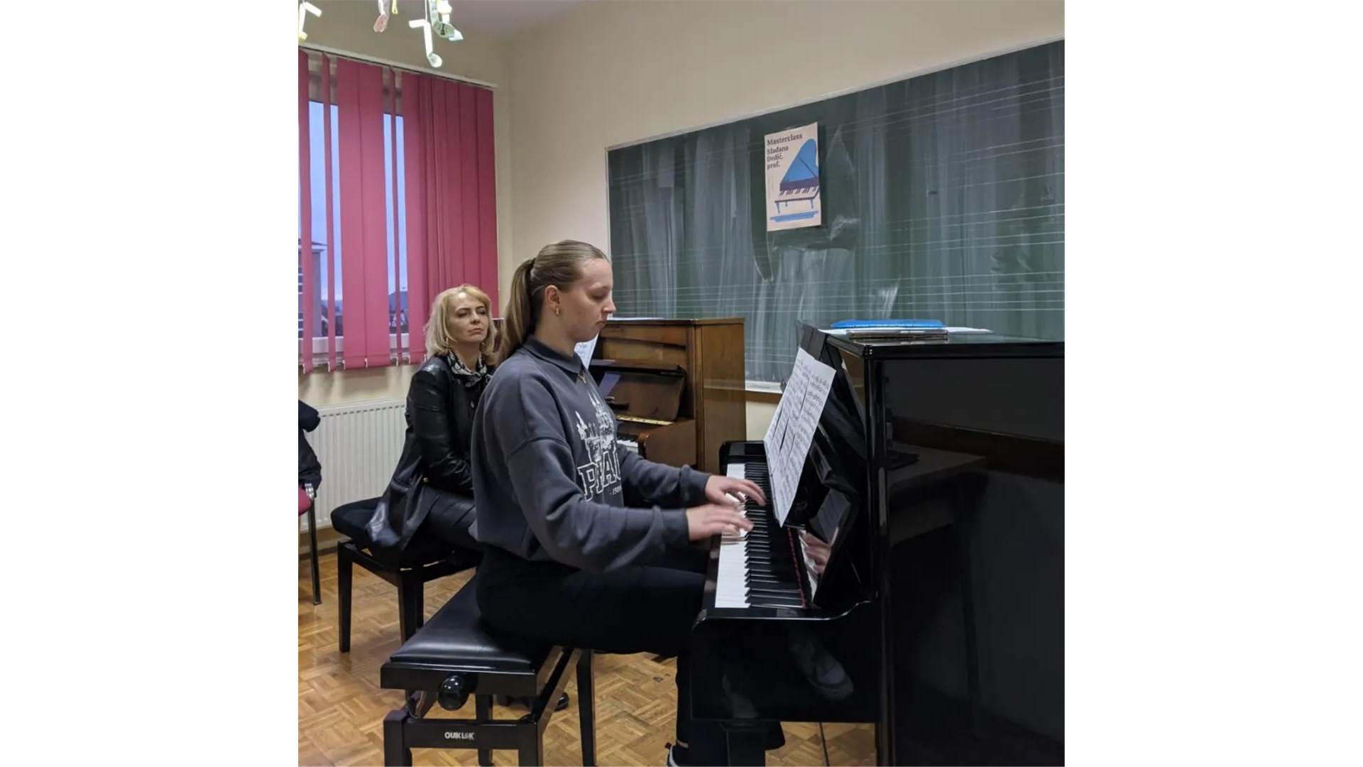 FOTO: Profesorica Slađana Dedić održala trodnevni seminar u Glazbenoj školi Grude