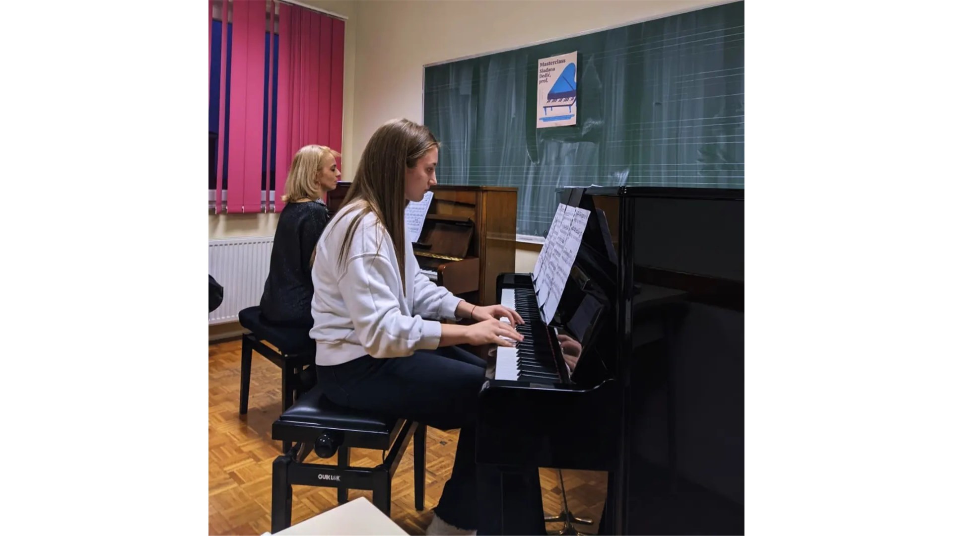 FOTO: Profesorica Slađana Dedić održala trodnevni seminar u Glazbenoj školi Grude