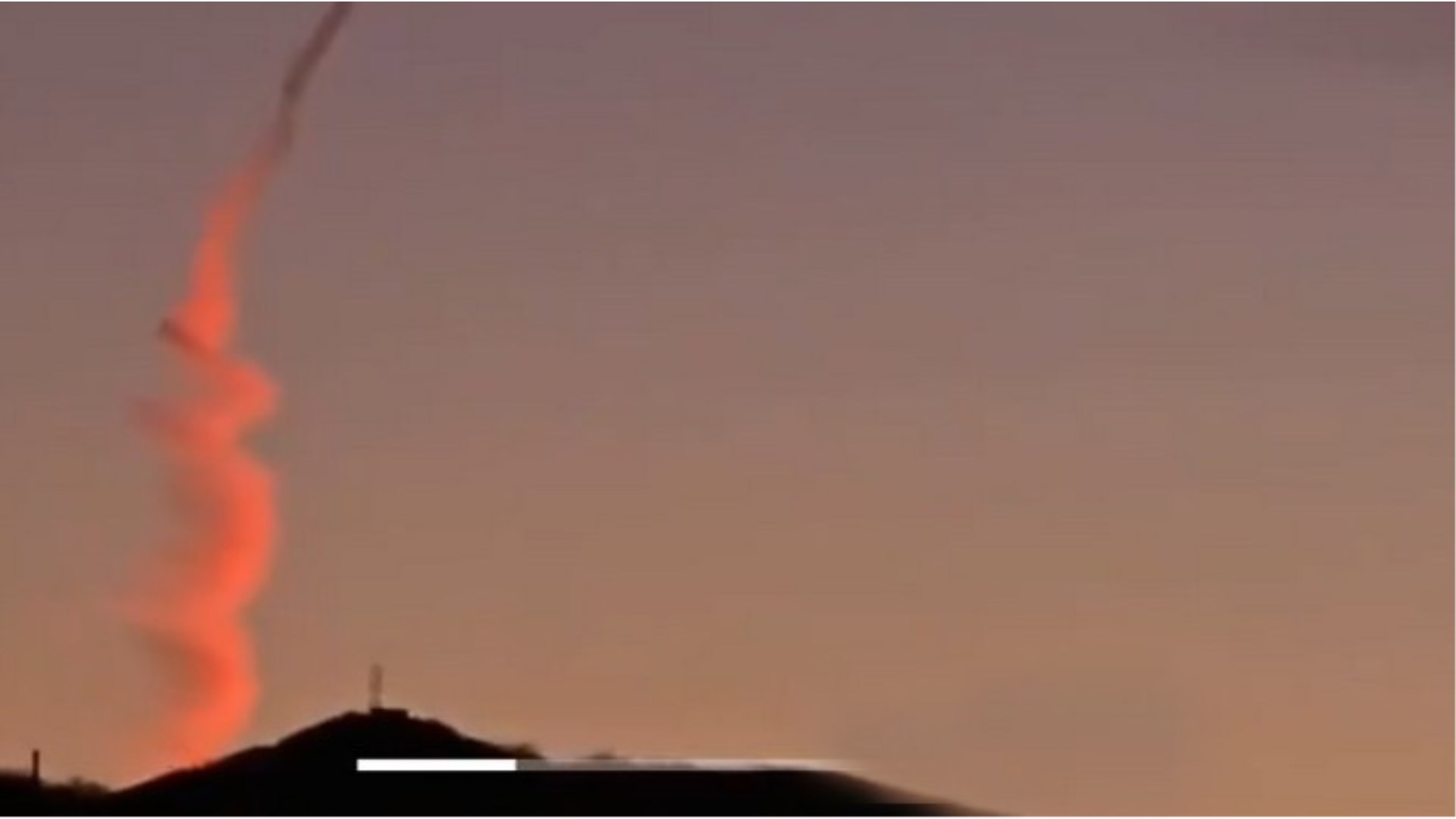 Iz Hercegovine lansirana raketa!? Snimljen šokantan prizor, a nitko ne zna što je pozadina