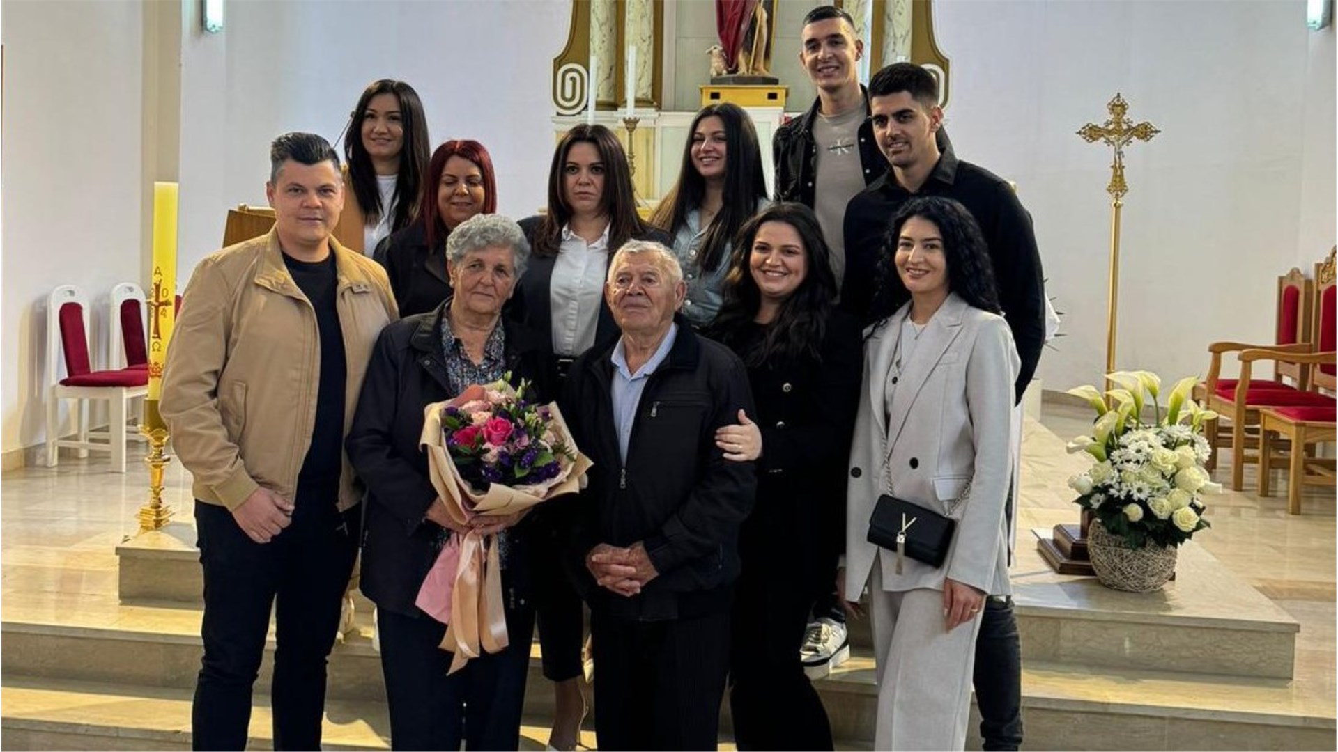 FOTO: Ivica i Nevenka proslavili dijamantni pir! I po Njemačkoj radili, a veliku obitelj izgradili u vjeri i ljubavi