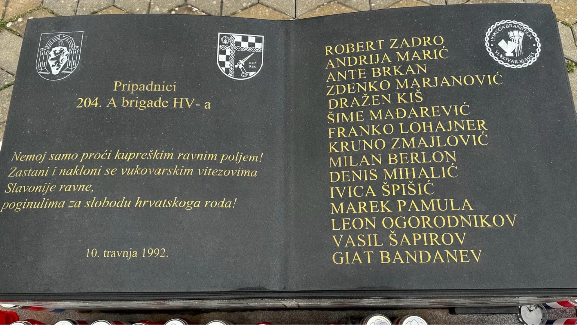 Kupres - Obilježena 32. obljetnica stradanja, otkriven i novi spomenik FOTO