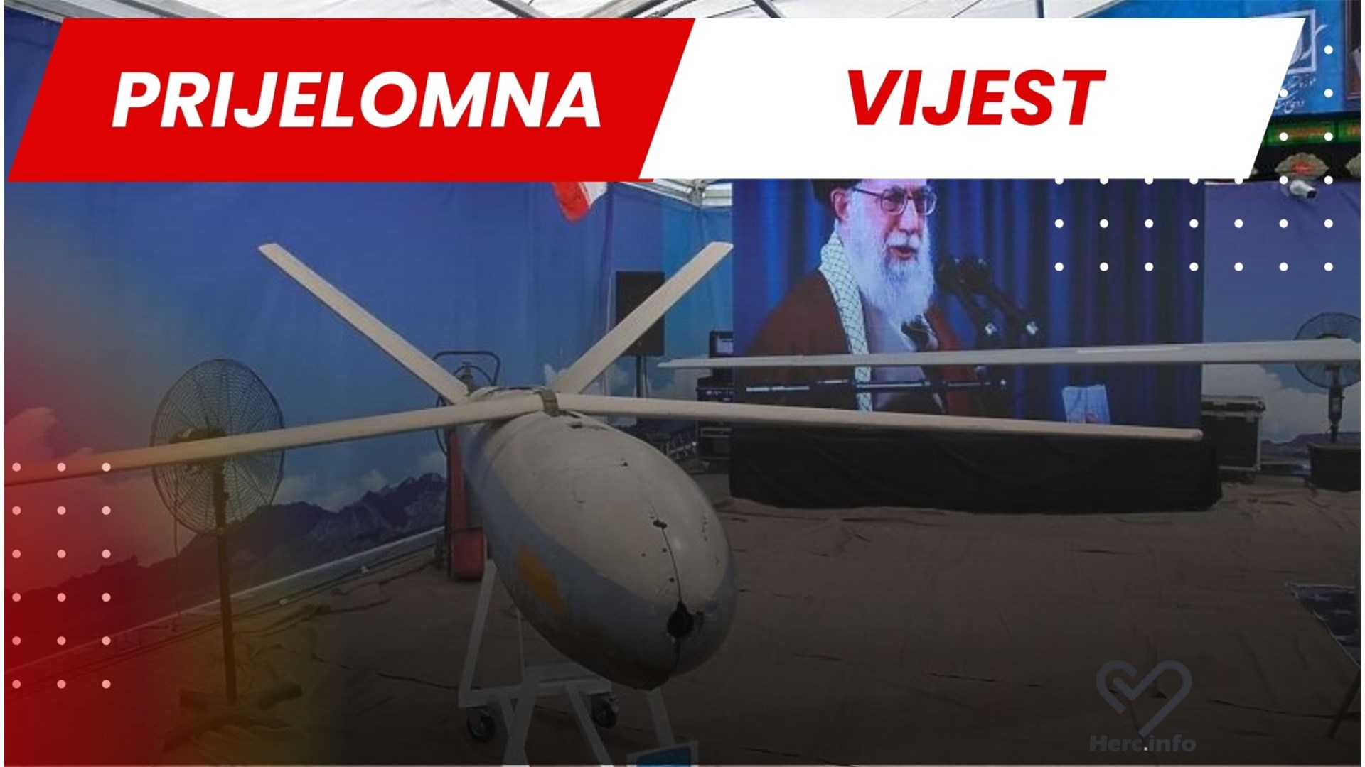 Dronovi koje je Iran lansirao na Izrael mogu nositi i nuklearne bombe