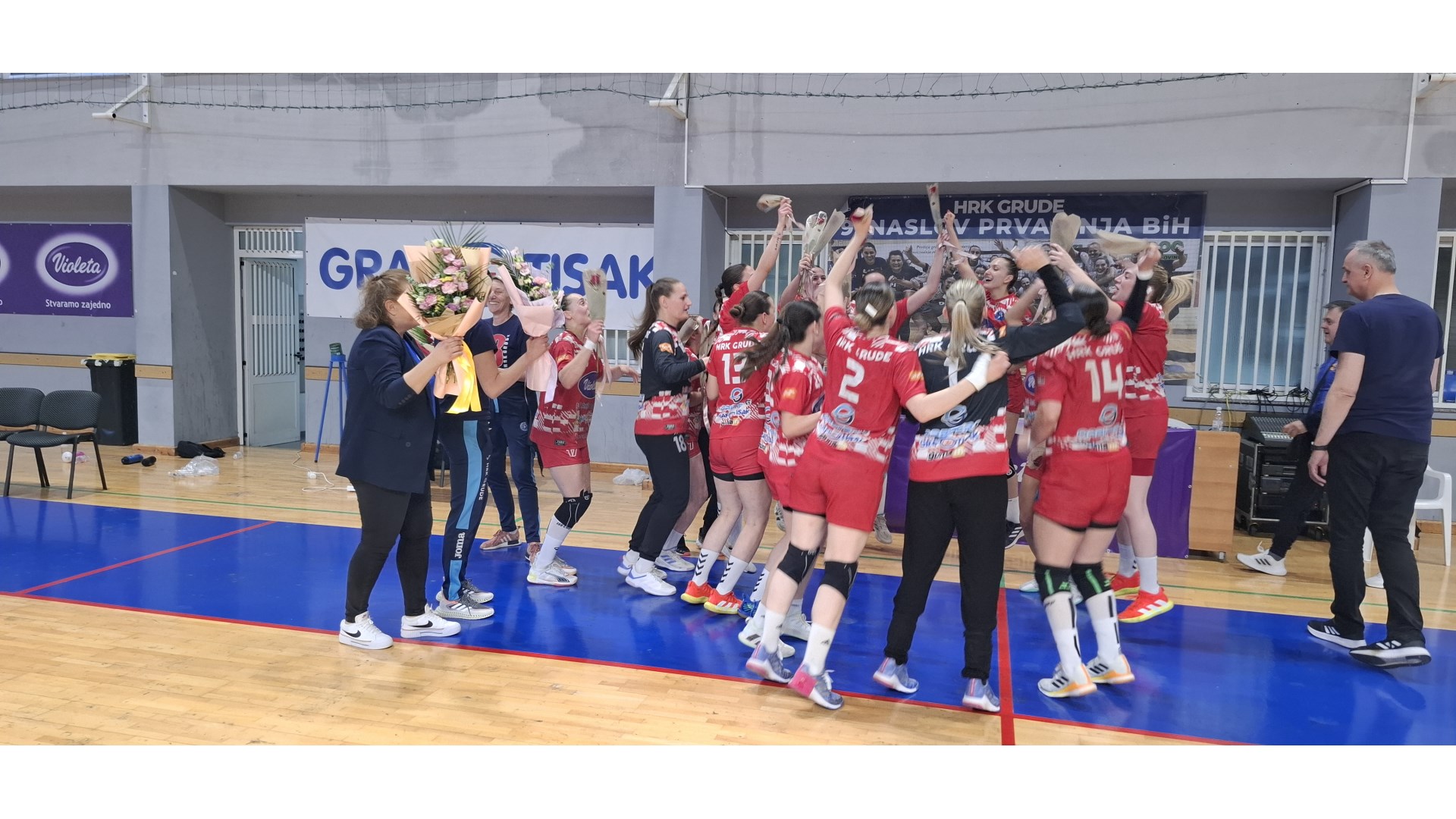Gruđanke pobijedile Borca FOTOGALERIJA