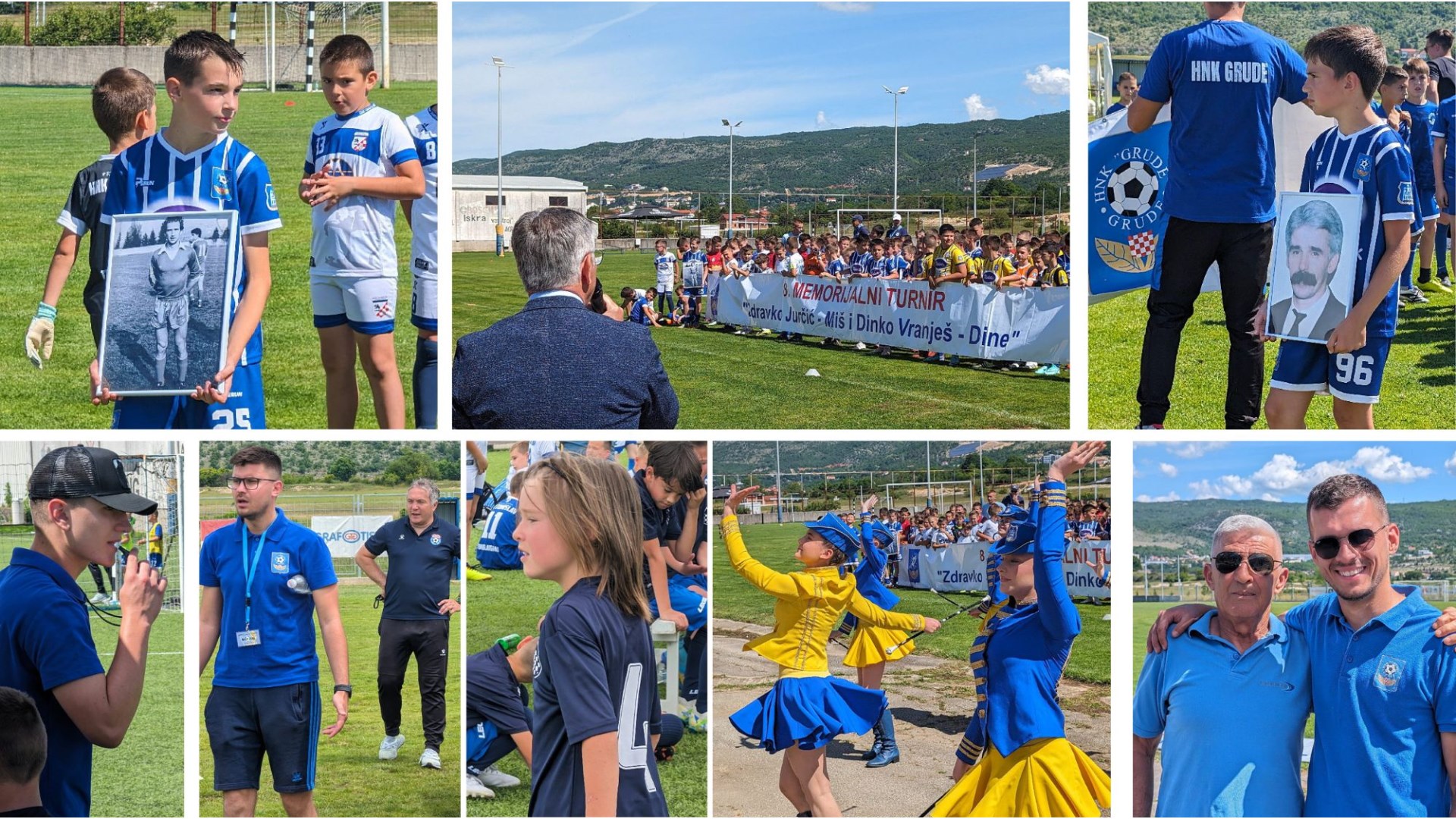 FOTO: Memorijalni turnir u čast Miša i Dine okupio u Grudama stotine djece iz BiH, Dalmacije...