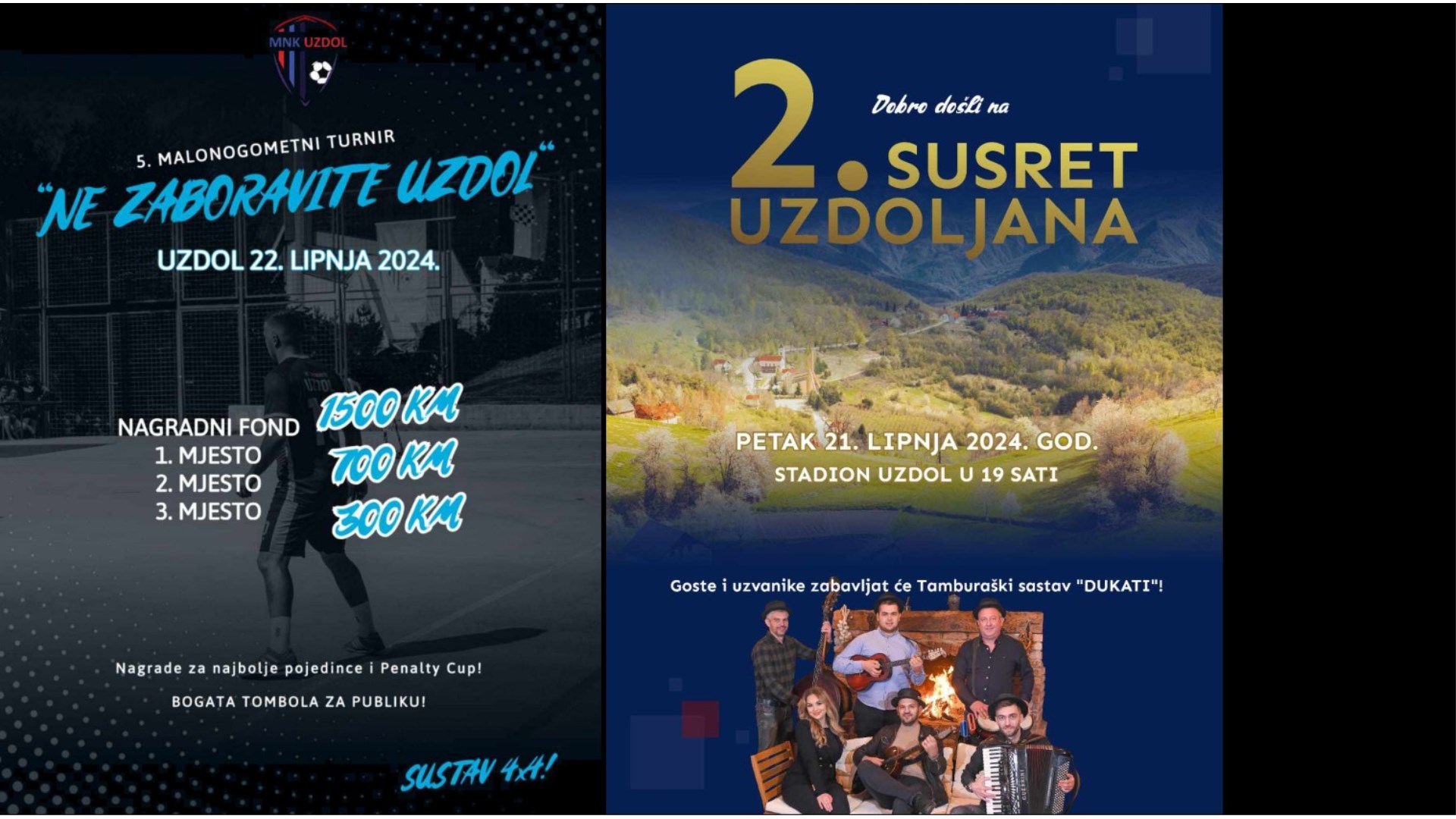 Ne zaboravite Uzdol! Fantastičan malonogometni turnir i koncert za goste i uzvanike!