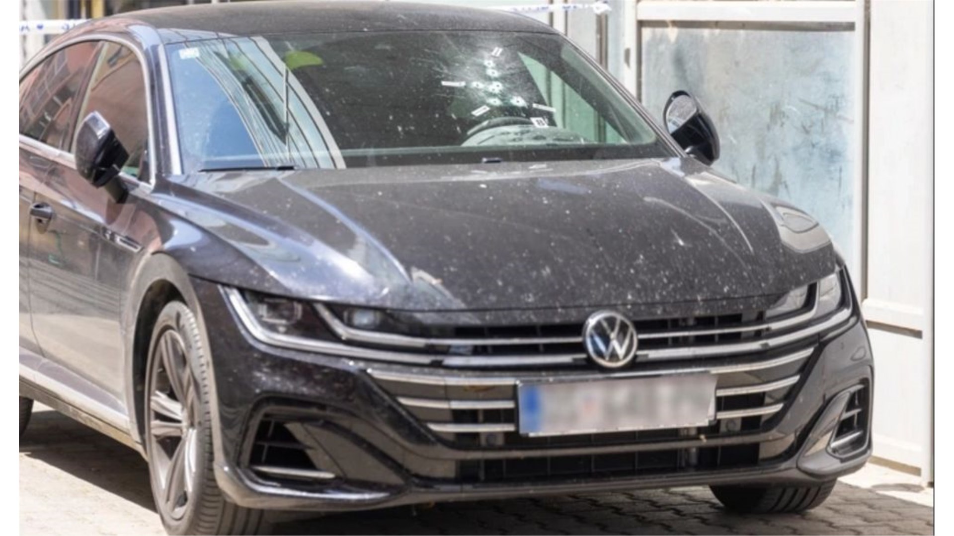 Izrešetan automobil sportskog direktora NK Osijeka Jose Bota