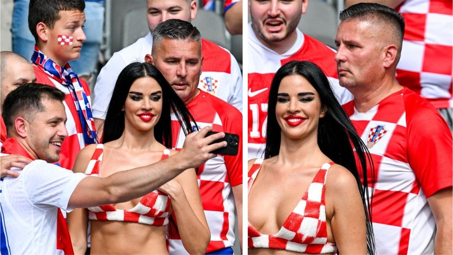 Ivana i Ante se pomirili? Iz Hercegovine u Berlin najpoznatija navijačica došla s bivšim