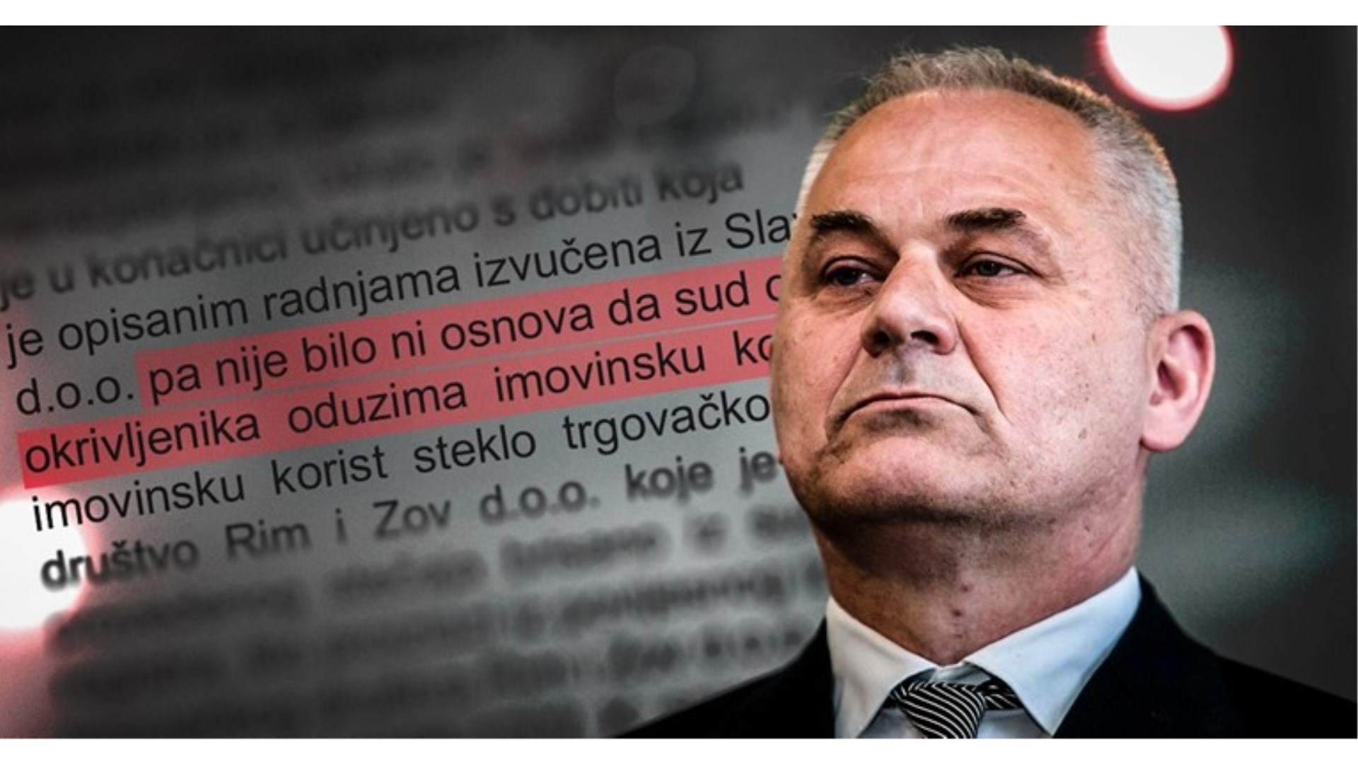 Potvrđena presuda ocu Mate Rimca! Mora u zatvor, ali ne mora vratiti 2 milijuna eura! Tvrdi da smještaju njemu i obitelji
